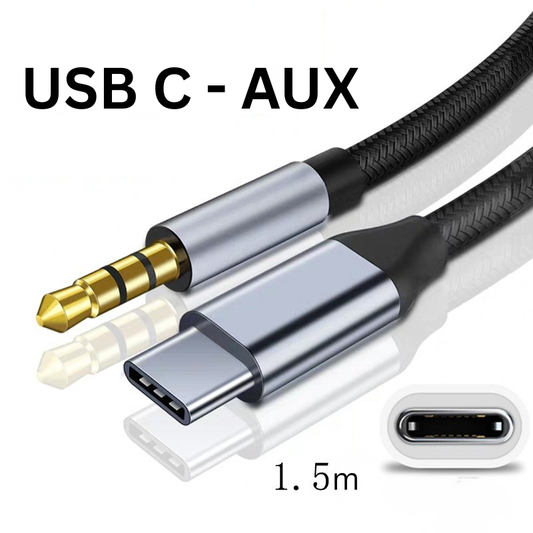 Dedykowany Kabel USB C - AUX 1.5m